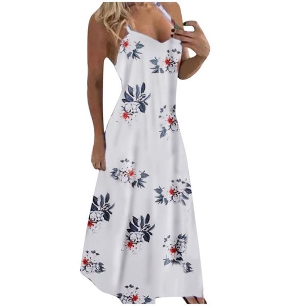 @ women's sling loose dress fashion v-neck floral printed sleeveless elegant maxi dess summer beach boho casual dresses, Black;gray
@ women's sling loose dress fashion v-neck floral printed sleeveless elegant maxi dess summer beach boho casual dresses, Black;gray