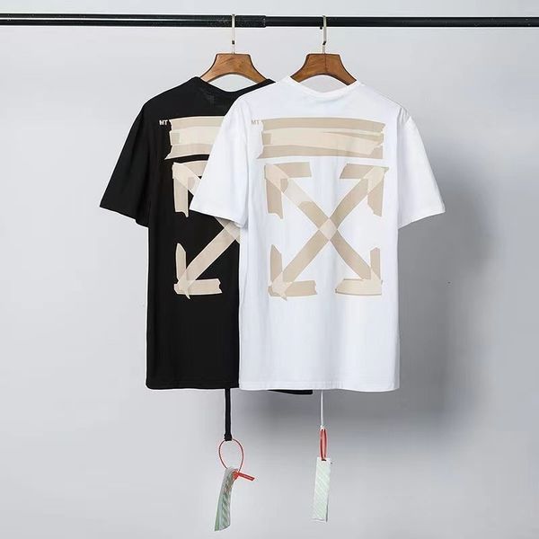 fashion white summer brand off cotton printed short sleeve men's and women's round neck ow loose couple t-shirt casual, White;black
fashion white summer brand off cotton printed short sleeve men's and women's round neck ow loose couple t-shirt casual, White;black