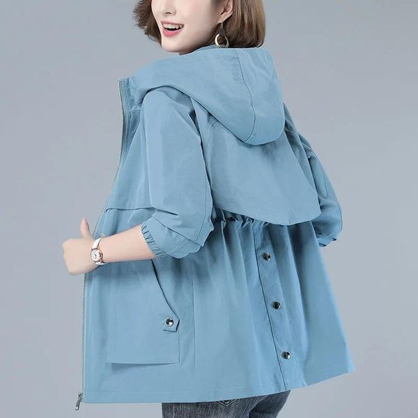 women's trench coats coat spring autumn clothing korean loose hooded plus size 4xl middle-aged female windbreaker outerwear, Tan;black
women's trench coats coat spring autumn clothing korean loose hooded plus size 4xl middle-aged female windbreaker outerwear, Tan;black