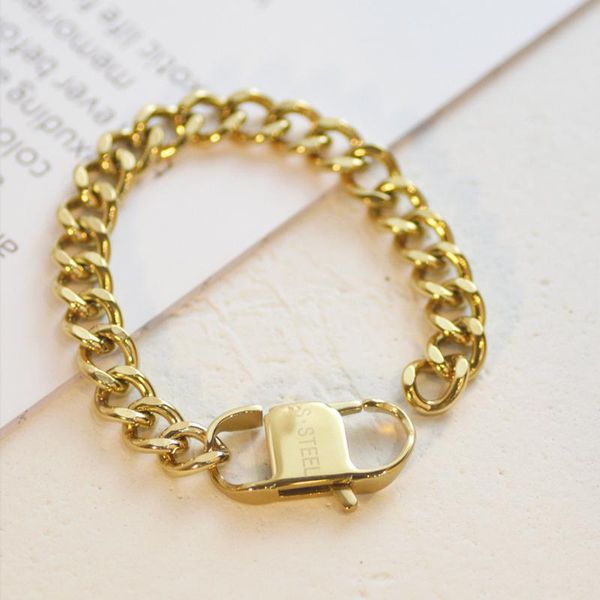 stainless steel jewelry statement curb buban thick link chain bracelets bangles geometric charm for women link,, Black
stainless steel jewelry statement curb buban thick link chain bracelets bangles geometric charm for women link,, Black