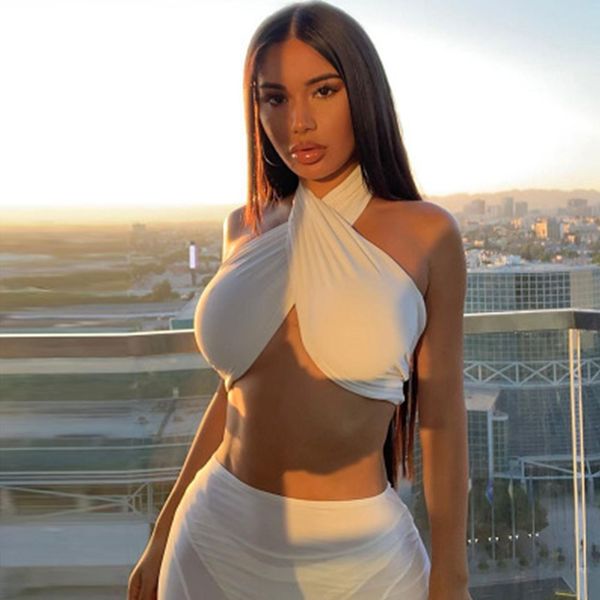 halter strapless wrap crop women fashion ruched tube cropped feminino underwear vest streetwearhigh quality, White
halter strapless wrap crop women fashion ruched tube cropped feminino underwear vest streetwearhigh quality, White