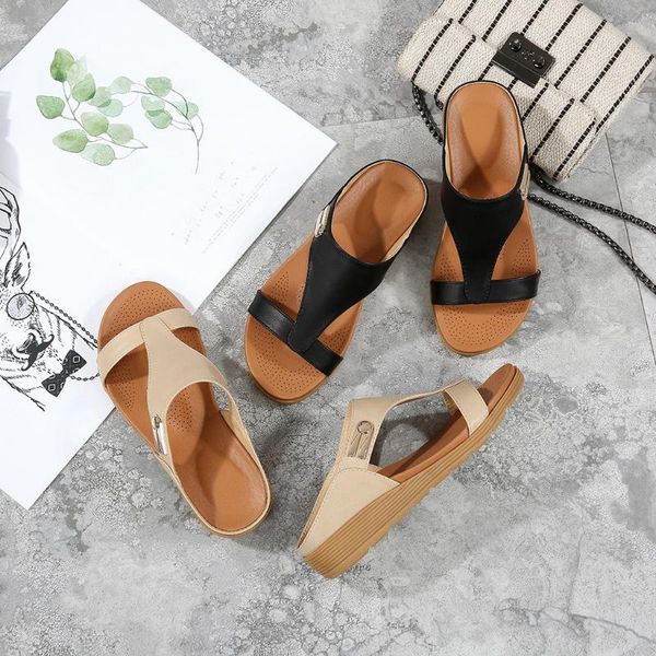 slippers sagace casual women bohemia platform sandals ladies rome outdoor soft slipper 2021 summer shoes woman beach slides, Black
slippers sagace casual women bohemia platform sandals ladies rome outdoor soft slipper 2021 summer shoes woman beach slides, Black