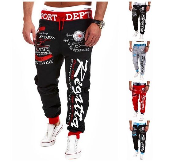 men's drawstring pants design elastic waist letter print loose sweatpants fashion trendy running active casual trousers gym sportswear, Black
men's drawstring pants design elastic waist letter print loose sweatpants fashion trendy running active casual trousers gym sportswear, Black