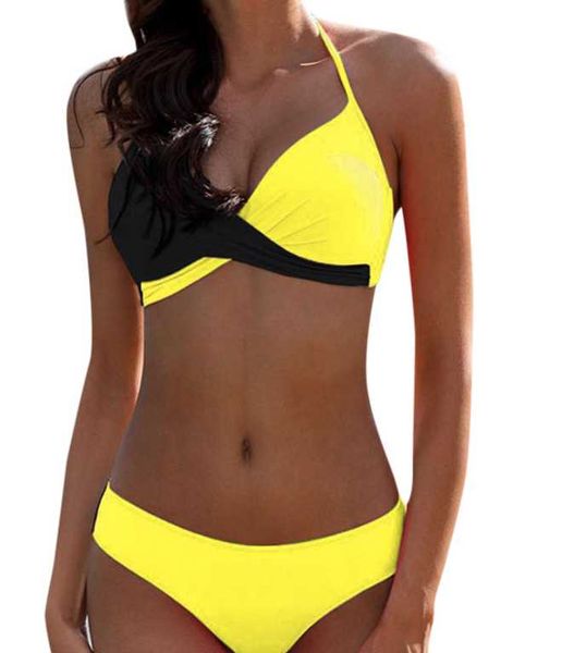swimsuit women patchwork push-up padded bikinis swimwear casual suspenders bathing suits female beach wear drop ship one-piece
swimsuit women patchwork push-up padded bikinis swimwear casual suspenders bathing suits female beach wear drop ship one-piece