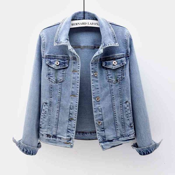 women's jackets spring new elastic denim women vintage washed blue plus size slim outerwear female short jeans coat chaqueta mujer, Black;brown
women's jackets spring new elastic denim women vintage washed blue plus size slim outerwear female short jeans coat chaqueta mujer, Black;brown