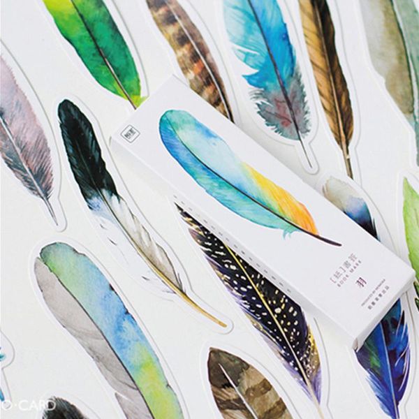 bookmark 30pcs/pack feather shape box set stationery paper reminder messgae label page holder for school and office
bookmark 30pcs/pack feather shape box set stationery paper reminder messgae label page holder for school and office