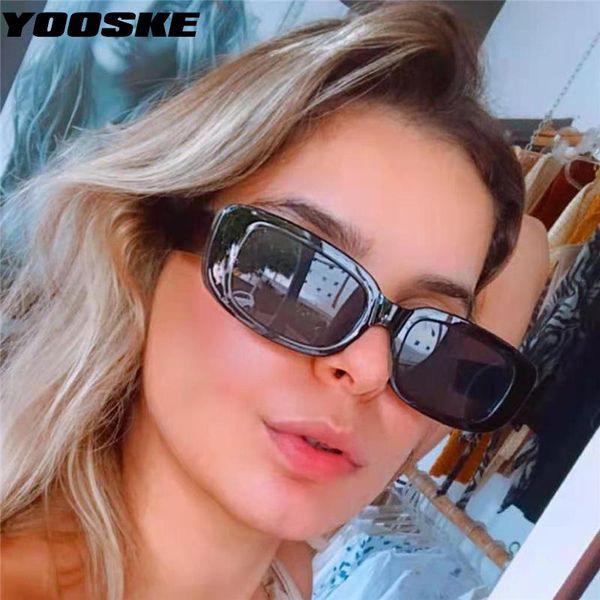 sunglasses yooske brand rectangle women fashion square sun glasses men vintage black green eyewear outdoor summer style uv400, White;black
sunglasses yooske brand rectangle women fashion square sun glasses men vintage black green eyewear outdoor summer style uv400, White;black