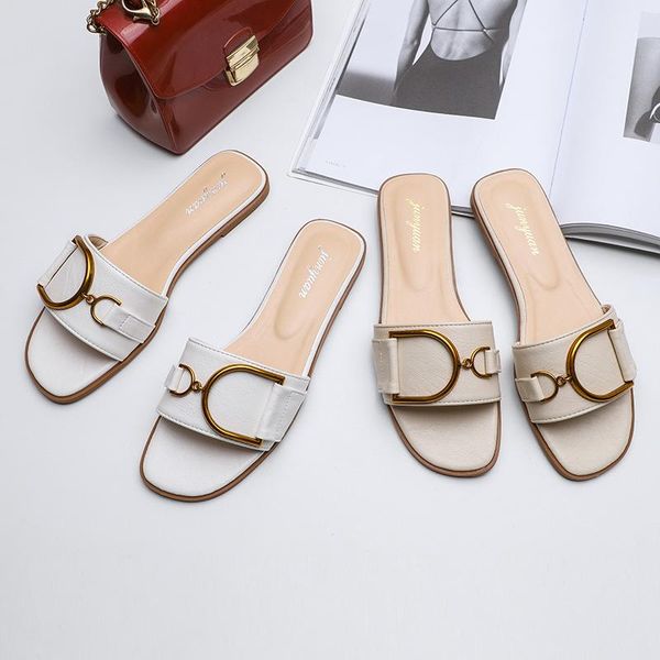 slippers akexiya womens leather square toe flats flip flops ladies slides summer sandals women shoes zapatos fashion, Black
slippers akexiya womens leather square toe flats flip flops ladies slides summer sandals women shoes zapatos fashion, Black