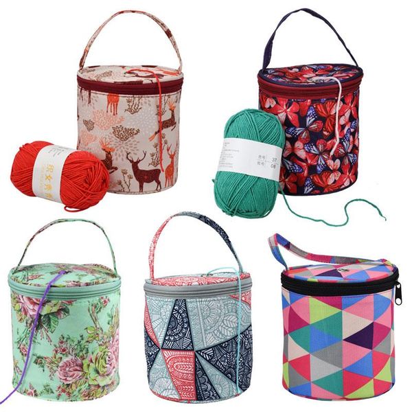 round knitting bag home daily storage wool yarn crochet sewing needle handbag weaving tool tote other arts and crafts
round knitting bag home daily storage wool yarn crochet sewing needle handbag weaving tool tote other arts and crafts
