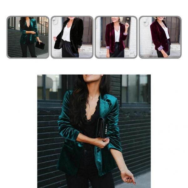 women's suits & blazers women pure color all match blazer autumn winter lady single breasted for dating, White;black
women's suits & blazers women pure color all match blazer autumn winter lady single breasted for dating, White;black