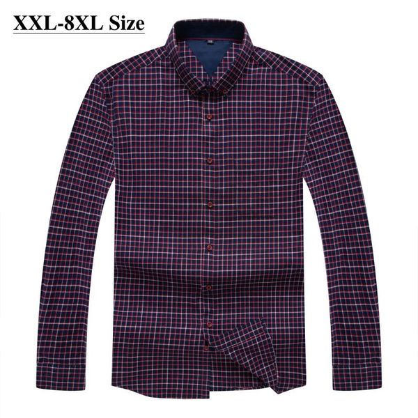 plus size 5xl 6xl 7xl 8xl brand fat mens shirt 100% cotton classic lattice loose business casual long-sleeved men's shirts, White;black
plus size 5xl 6xl 7xl 8xl brand fat mens shirt 100% cotton classic lattice loose business casual long-sleeved men's shirts, White;black