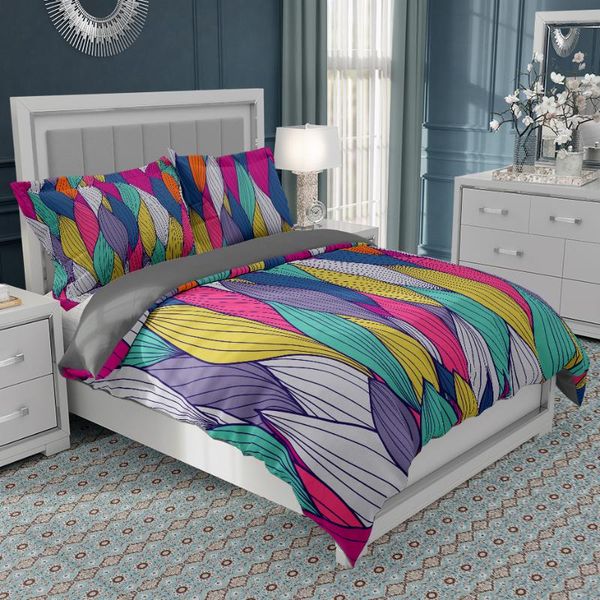 nordic wave bedding set colorful quilt/comforter cover soft luxury duvet with 1/2 pillowcase single double king size sets
nordic wave bedding set colorful quilt/comforter cover soft luxury duvet with 1/2 pillowcase single double king size sets