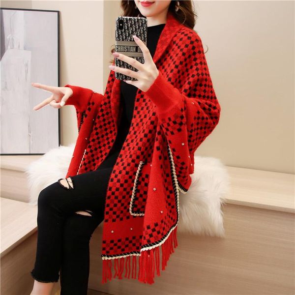 scarves plaid artificial cashmere cape pashmina autumn warm echarpes female shawls scarf soft mujer bufanda poncho oversize tippet, Blue;gray
scarves plaid artificial cashmere cape pashmina autumn warm echarpes female shawls scarf soft mujer bufanda poncho oversize tippet, Blue;gray