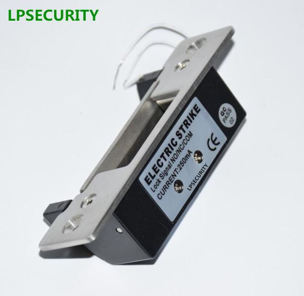 lpsecurity 12vdc electric strike lock fail safe nc or fail secure no for gate door access control system
lpsecurity 12vdc electric strike lock fail safe nc or fail secure no for gate door access control system