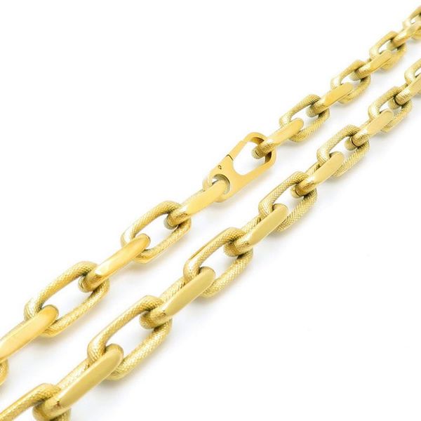 chains 11mm 316l stainless steel necklace casting geometric link chain black gold silver color men fashion jewelry gift spot
chains 11mm 316l stainless steel necklace casting geometric link chain black gold silver color men fashion jewelry gift spot