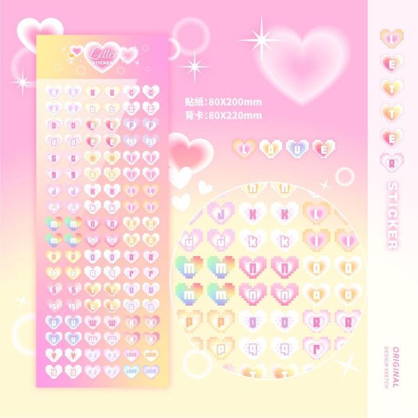gift wrap korean ins love letter laser sticker diy decorative material scrapbook star chasing card happiness manual
gift wrap korean ins love letter laser sticker diy decorative material scrapbook star chasing card happiness manual