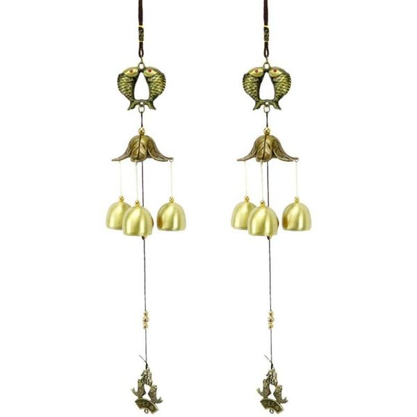 decorative objects & figurines 2pcs metal wind chimes with fish decoration vintage windbells hanging ornament decorations for home outdoor g
decorative objects & figurines 2pcs metal wind chimes with fish decoration vintage windbells hanging ornament decorations for home outdoor g