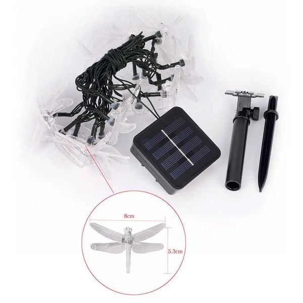 honana dx-334 20 led dragonfly colorful string lights solar powered night light garden home decor - blue
honana dx-334 20 led dragonfly colorful string lights solar powered night light garden home decor - blue