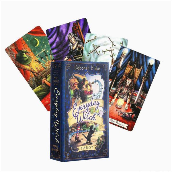 everyday witch tarot cards:ask and know the mythic fate divination for fortune games taort deck board
everyday witch tarot cards:ask and know the mythic fate divination for fortune games taort deck board