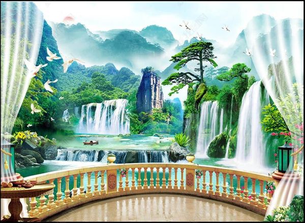 wallpapers 3d wallpaper custom po mural balcony mountain pine landscape living room home decoration for walls in rolls
wallpapers 3d wallpaper custom po mural balcony mountain pine landscape living room home decoration for walls in rolls