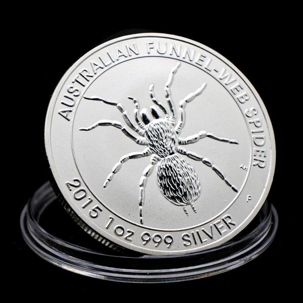 10pcs non magnetic silver plated australian funnel web spider 1oz elizabeth ii queen australia souvenirs coin medal collectible coins
10pcs non magnetic silver plated australian funnel web spider 1oz elizabeth ii queen australia souvenirs coin medal collectible coins
