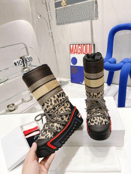 luxury design women boots warm and velvet snow shoes thick-soled lace-up decorative long straight boots, Black
luxury design women boots warm and velvet snow shoes thick-soled lace-up decorative long straight boots, Black