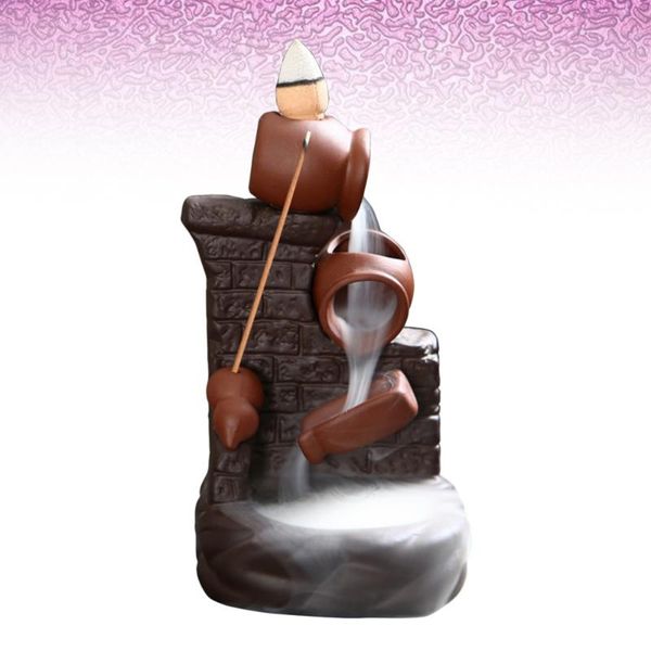purple sand ceramic censer household incense burner crafts ancient stone wall -stick b fragrance lamps
purple sand ceramic censer household incense burner crafts ancient stone wall -stick b fragrance lamps
