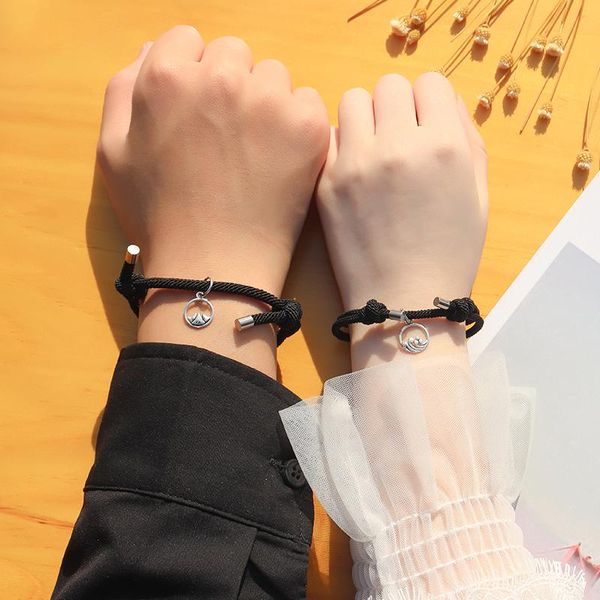 attract promise couples bracelets for women couple friend men bracelet adjustable rope weaving magnet handmade charm, Golden;silver
attract promise couples bracelets for women couple friend men bracelet adjustable rope weaving magnet handmade charm, Golden;silver