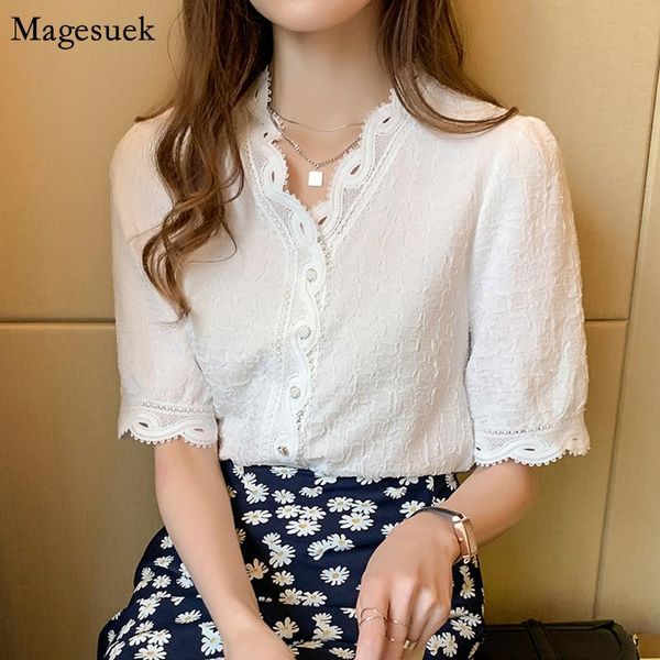 women's blouses & shirts vintage lace office ladies femme casual short sleeve summer blouse women button white chiffon shirt female 00
women's blouses & shirts vintage lace office ladies femme casual short sleeve summer blouse women button white chiffon shirt female 00