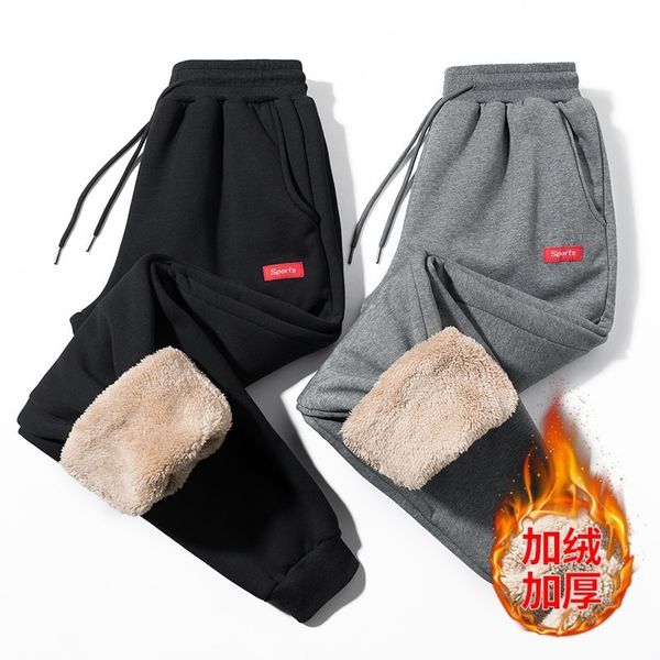 plush thickened winter lamb wool warm cotton toe guard trendy men's simple sports casual, Black
plush thickened winter lamb wool warm cotton toe guard trendy men's simple sports casual, Black
