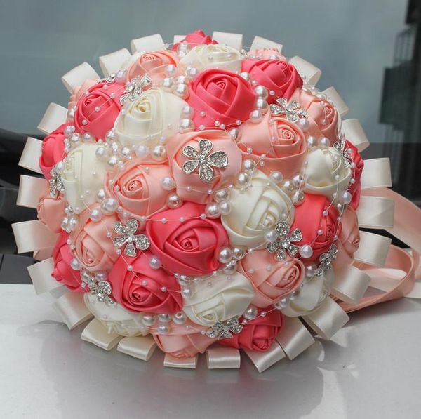 wedding flowers custom make crystal bouquets satin artificial ribbon accessories bridesmaid bouquet w224a
wedding flowers custom make crystal bouquets satin artificial ribbon accessories bridesmaid bouquet w224a