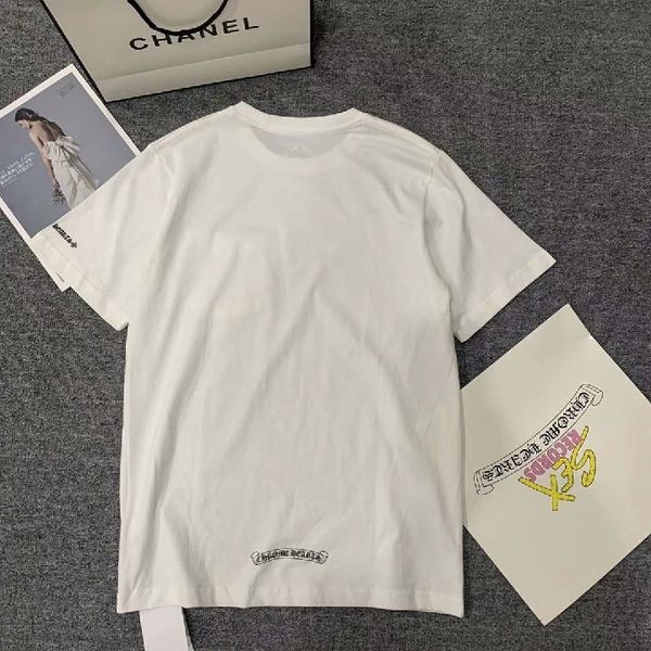 Fashion brand ch croxin short sleeve T-shirt loose cotton T-shirt lovers wear men' and women' round neck half sleeve top 7Q0M, White
Fashion brand ch croxin short sleeve T-shirt loose cotton T-shirt lovers wear men' and women' round neck half sleeve top 7Q0M, White