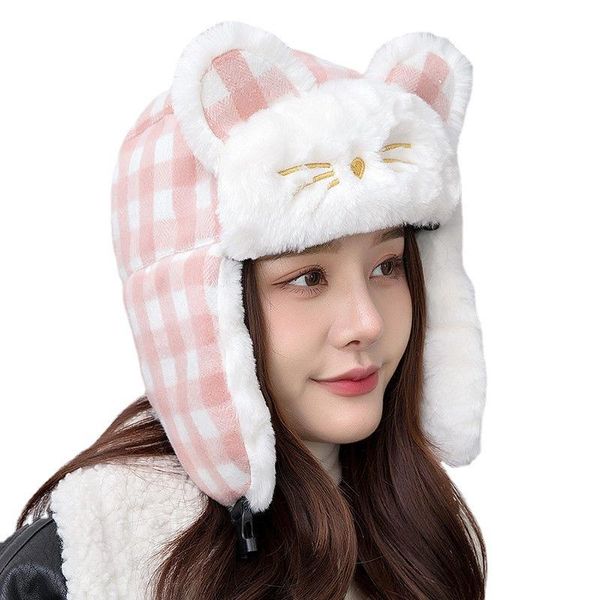 beanies plaid lei feng hat female plus velvet winter cycling cold warm cotton cute cat ear student
beanies plaid lei feng hat female plus velvet winter cycling cold warm cotton cute cat ear student