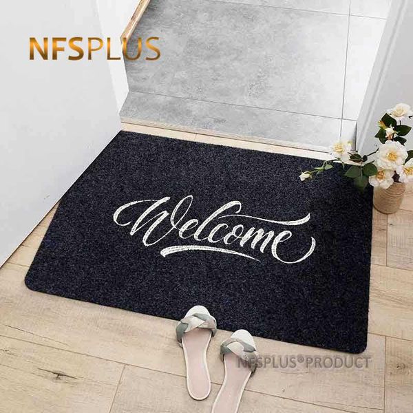 cushion/decorative pillow welcome doormat embroidery 40x60cm black polyester fiber tpr rubber non slip hallway floor mat carpet home decorat
cushion/decorative pillow welcome doormat embroidery 40x60cm black polyester fiber tpr rubber non slip hallway floor mat carpet home decorat
