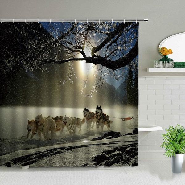 shower curtains creativity animal wolf series snow curtain windproof bathroom decoration home furnishing
shower curtains creativity animal wolf series snow curtain windproof bathroom decoration home furnishing
