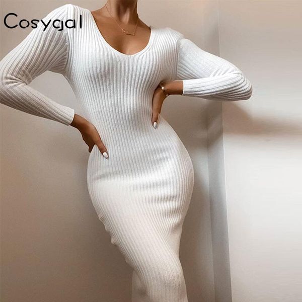 casual dresses cosygal winter thick white knitted sweater bodycon dress party women elegant long autumn club wear, Black;gray
casual dresses cosygal winter thick white knitted sweater bodycon dress party women elegant long autumn club wear, Black;gray