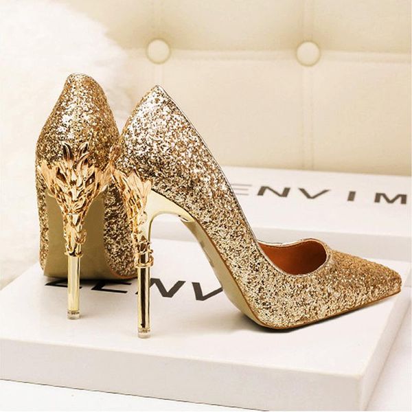 dress shoes high heels women rhinestone party wedding bridal ladies metal stiletto woman pumps gold silver .5cm, Black
dress shoes high heels women rhinestone party wedding bridal ladies metal stiletto woman pumps gold silver .5cm, Black