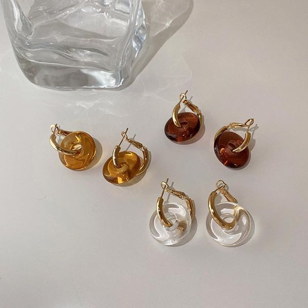 hoop & huggie wtltc acrylic acetate round earrings for women 3 colors two circle minimalist geometric minimal jewelry, Golden;silver
hoop & huggie wtltc acrylic acetate round earrings for women 3 colors two circle minimalist geometric minimal jewelry, Golden;silver