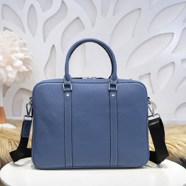 blue leather briefcase large capacity handbag shoulder bag messenger briefcases
blue leather briefcase large capacity handbag shoulder bag messenger briefcases