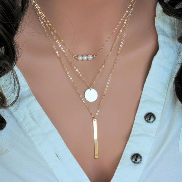 pendant necklaces layered necklace set stainless steel-layered pearl necklace-ladies necklace-multi-strand-layered, Silver
pendant necklaces layered necklace set stainless steel-layered pearl necklace-ladies necklace-multi-strand-layered, Silver
