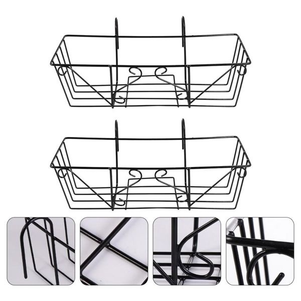 hooks & rails 2pcs durable flower pot rack balcony hanging plant stand display pendant
hooks & rails 2pcs durable flower pot rack balcony hanging plant stand display pendant