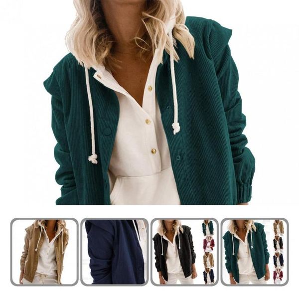 women's jackets windproof comfy turn-down collar ribbed cuff corduroy shirt female outwear, Black;brown
women's jackets windproof comfy turn-down collar ribbed cuff corduroy shirt female outwear, Black;brown