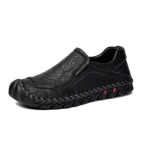 spring and autumn busins drs leather sho men's foot cover hand sewn casual large baotou, Black
spring and autumn busins drs leather sho men's foot cover hand sewn casual large baotou, Black