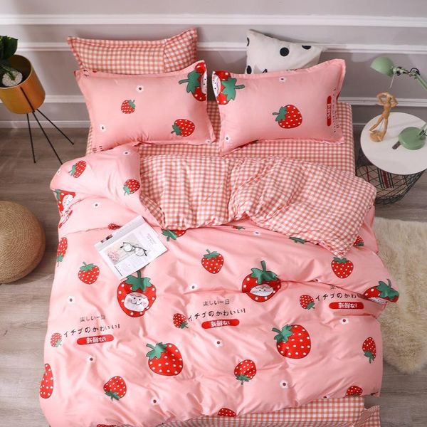 bedding sets girls strawberry set teens red pattern home cozy comforter cover 3/4pcs duvet sheet pillowcases
bedding sets girls strawberry set teens red pattern home cozy comforter cover 3/4pcs duvet sheet pillowcases