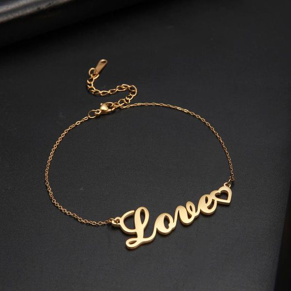 charm bracelets fishhook love old word letter heart rose gold color bohemia stainless steel gift for woman man lover bracelet bangle jewelry, Golden;silver
charm bracelets fishhook love old word letter heart rose gold color bohemia stainless steel gift for woman man lover bracelet bangle jewelry, Golden;silver