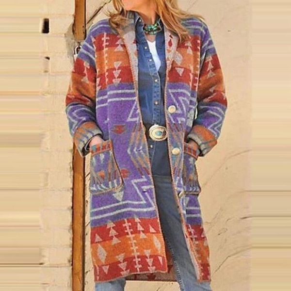 women's jackets long sleeve woolen coat women print ladies coats loose pocket cardigan female autumn winter jacket, Black;brown
women's jackets long sleeve woolen coat women print ladies coats loose pocket cardigan female autumn winter jacket, Black;brown