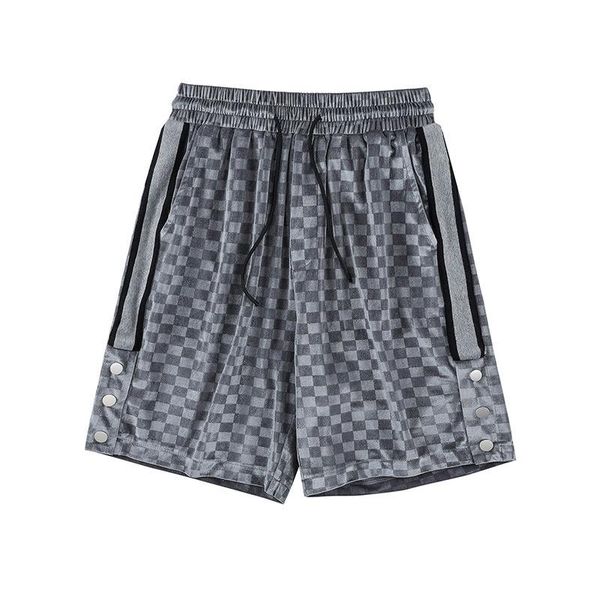 men's shorts fashion men 2021 summer mens plaid elastic waist fitness casual striped jogger bermuda masculina, White;black
men's shorts fashion men 2021 summer mens plaid elastic waist fitness casual striped jogger bermuda masculina, White;black