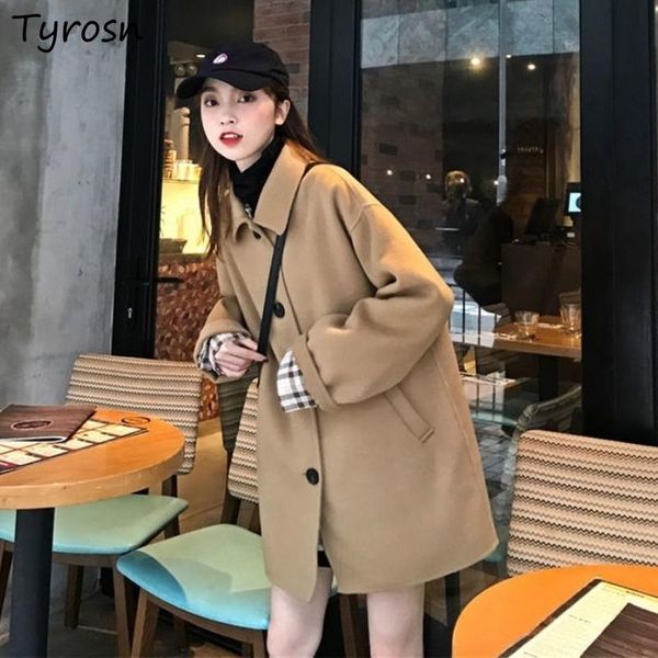 women's wool & blends women winter cloth woolen chic fashion loose harajuku preppy style students khaki black ulzzang vintage casual
women's wool & blends women winter cloth woolen chic fashion loose harajuku preppy style students khaki black ulzzang vintage casual