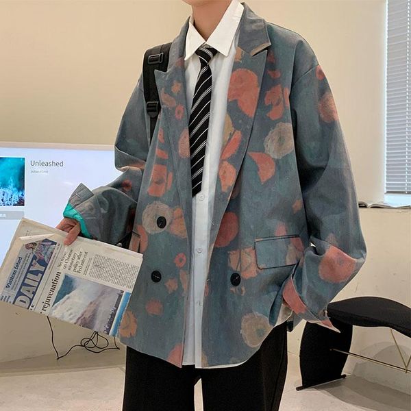 men's suits & blazers spring and autumn handsome suit jacket man ins high street, japanese original sudofeng hip hop trend loose, White;black
men's suits & blazers spring and autumn handsome suit jacket man ins high street, japanese original sudofeng hip hop trend loose, White;black