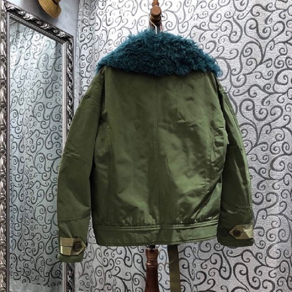 2021 autumn winter fashion coats women fur collar patchwork single breasted long sleeve casual basic coat army green outerwear, Black
2021 autumn winter fashion coats women fur collar patchwork single breasted long sleeve casual basic coat army green outerwear, Black